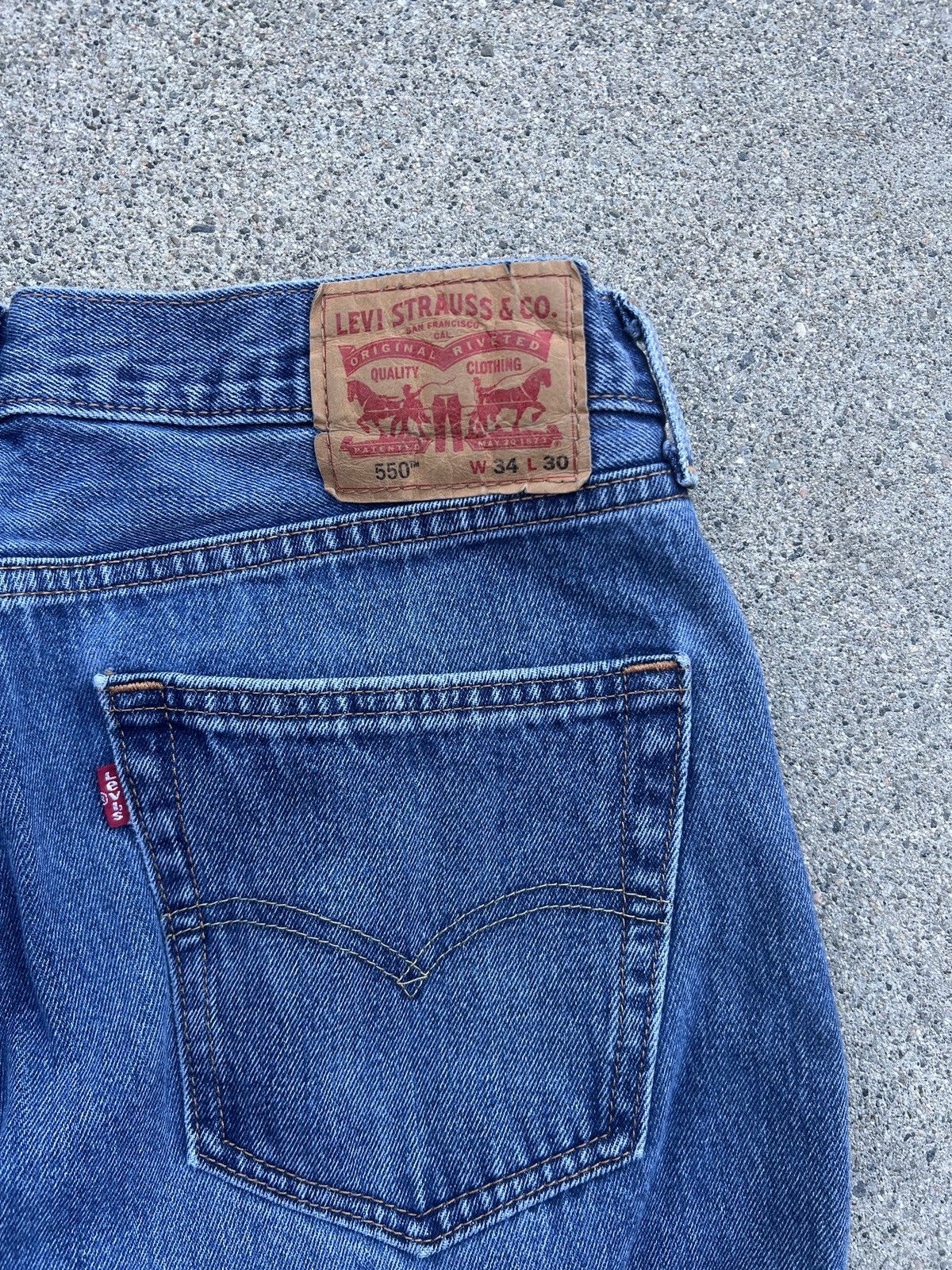 Levi's Early Y2K M. Indigo Levi’s 505 Relaxed Fit Jeans Size 34x30 Size US 34 / EU 50 - 4 Thumbnail