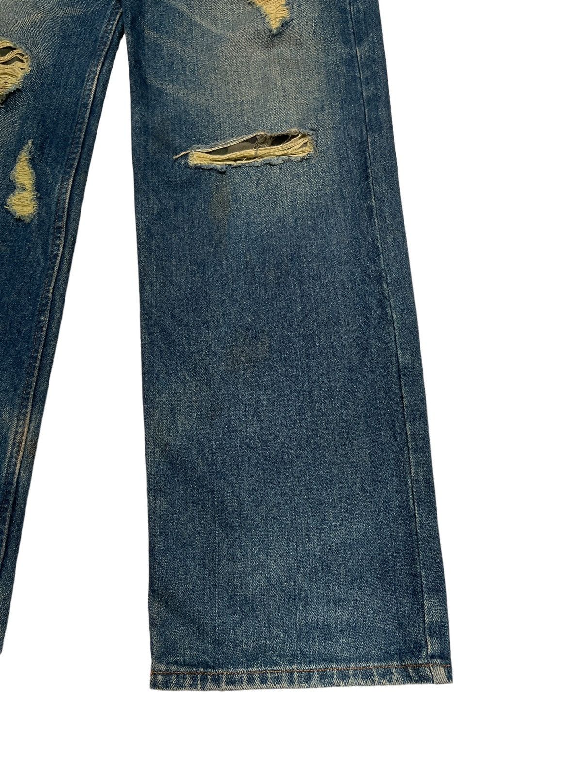 If Six Was Nine × Japanese Brand Rare Design Vintage Japanese Brand BTAXMTI Jeans 1990s Size US 30 / EU 46 - 10 Thumbnail