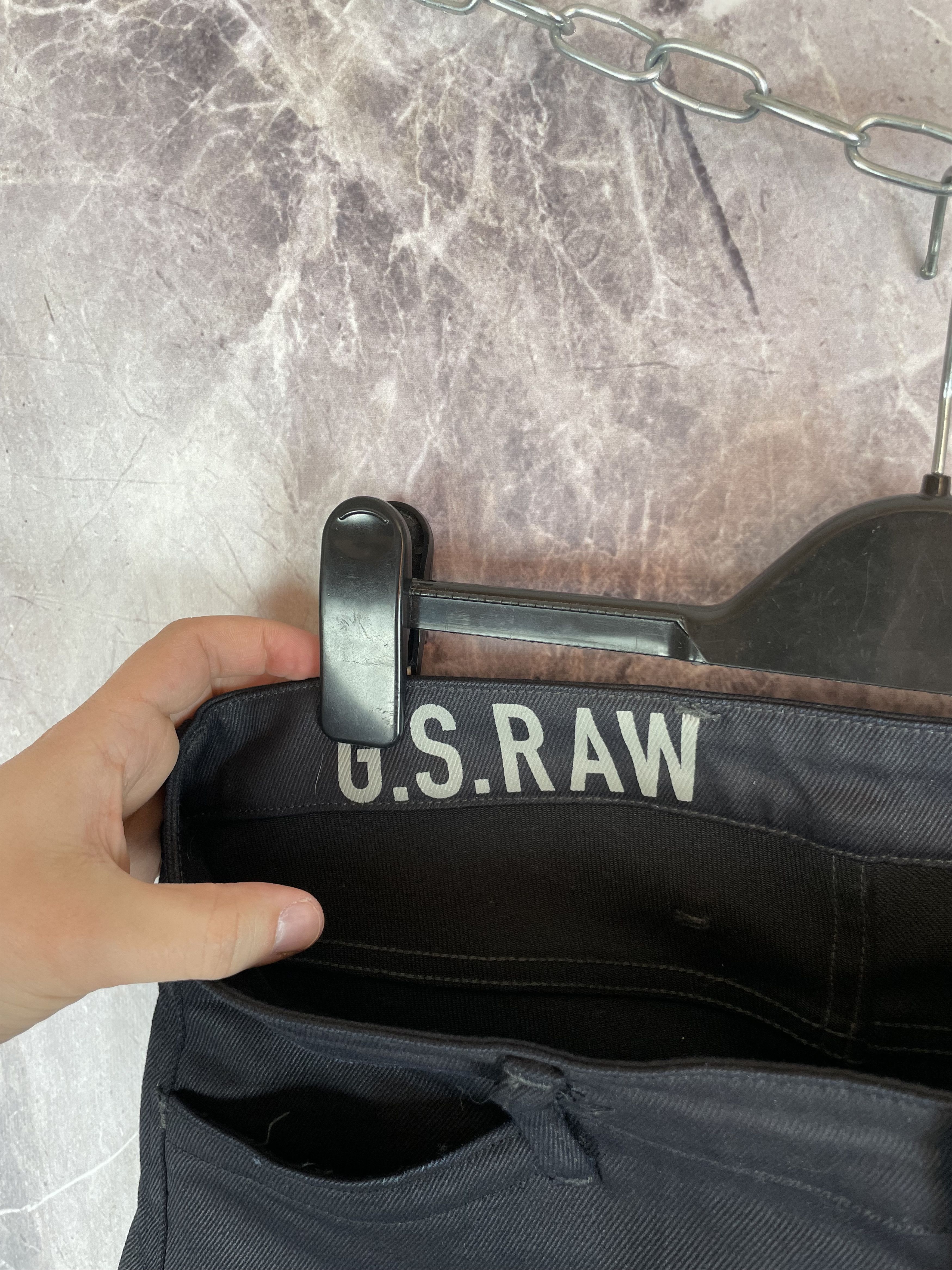 G-Star G Star Raw Longueur Largo Lunghezza denim jeans Size US 33 - 4 Thumbnail