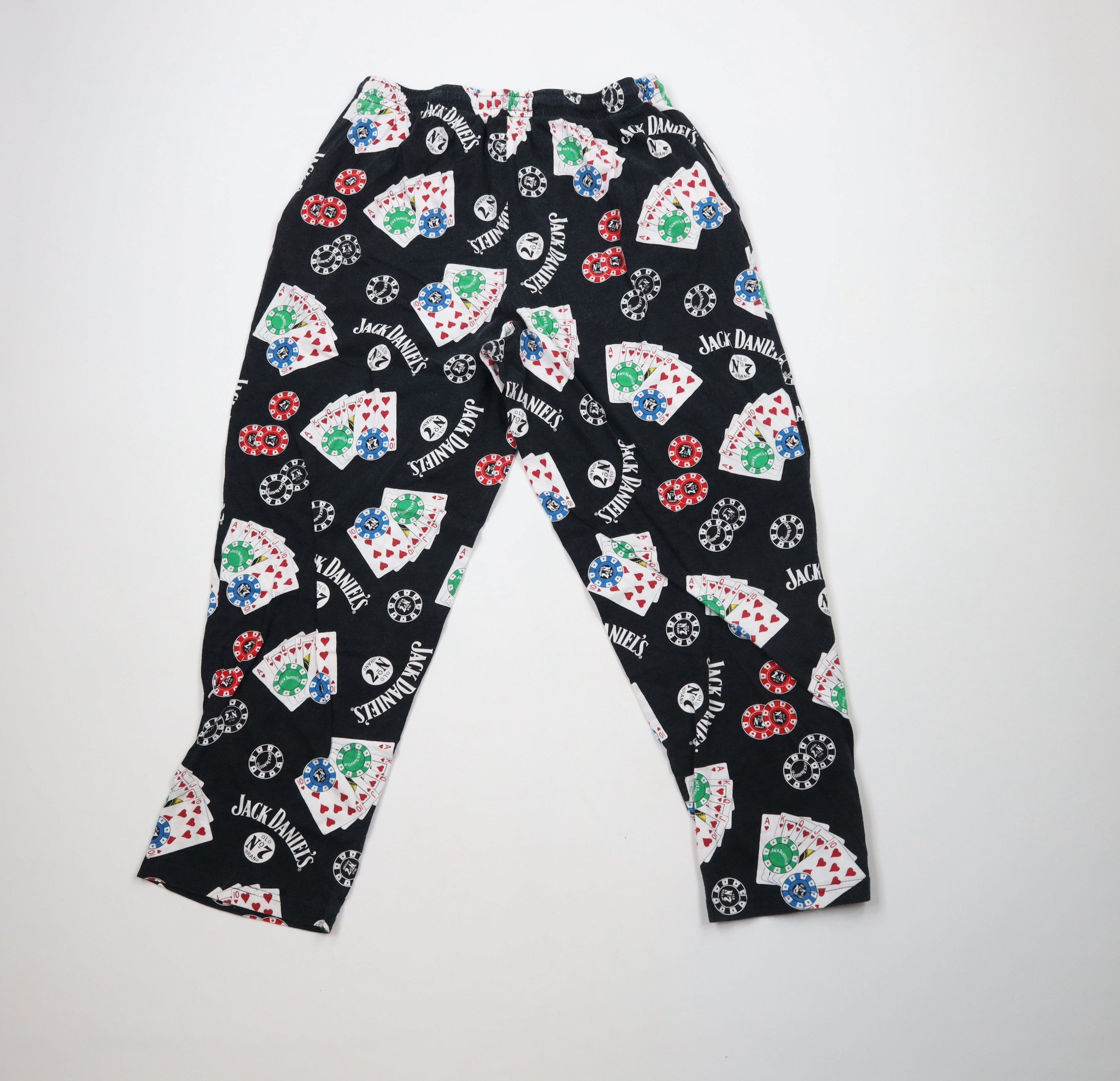 Vintage Vintage Y2K 2005 Jack Daniels Whisky Wide Leg Pajama Pants Size US 36 / EU 52 - 9 Thumbnail