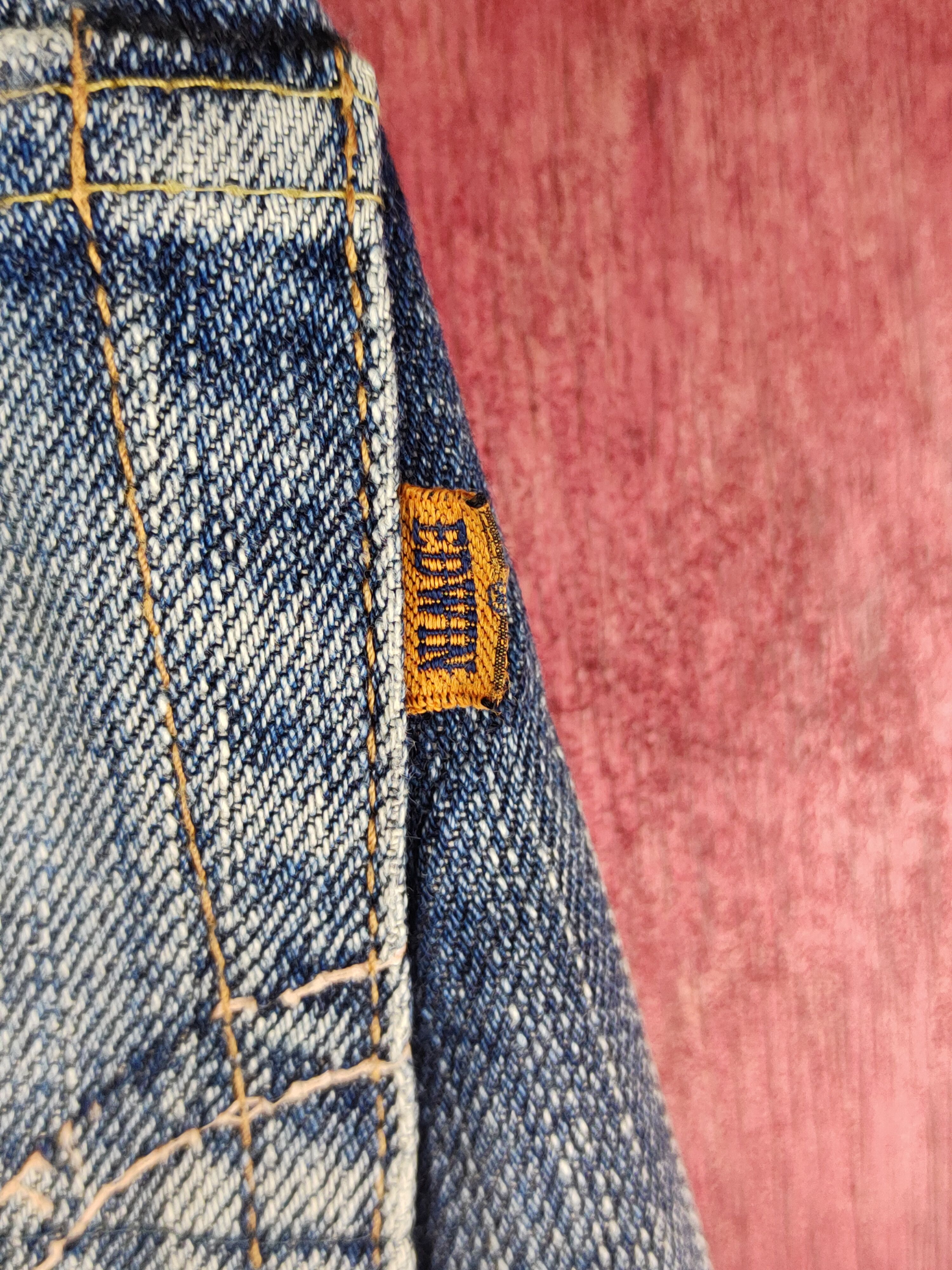 Edwin Edwin Blue Faded Distressed Ripped Jeans #S2333 Size US 28 / EU 44 - 12 Thumbnail