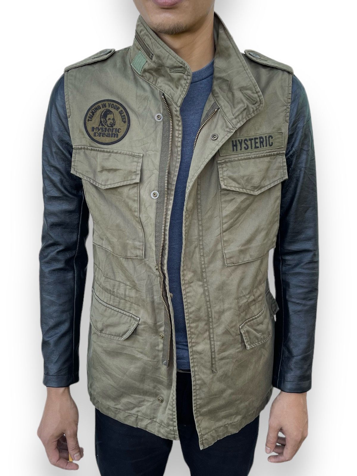 Hysteric Glamour 🔥 Hysteric Glamour "Talking In Your Sleep" Military Jacket Size US S / EU 44-46 / 1 - 3 Thumbnail