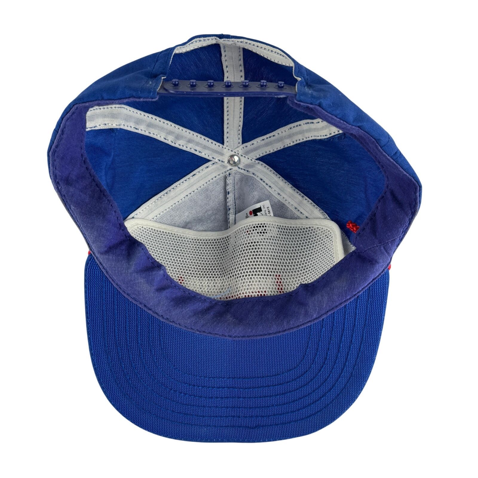 Other Vintage Georgia Metal Structures Hat Blue Red Snapback USA Size ONE SIZE - 6 Thumbnail