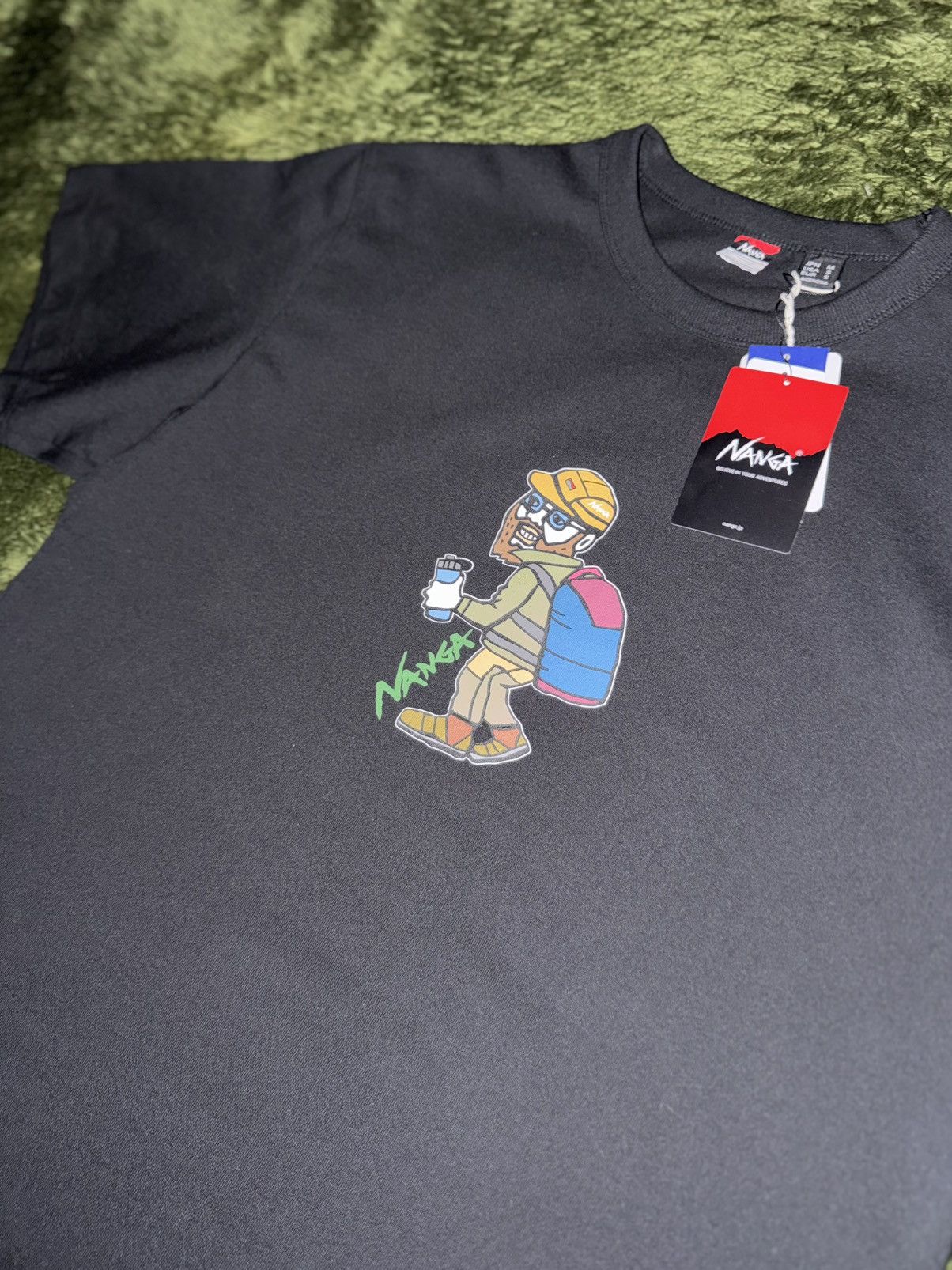 NANGA [JPN M] Nanga Hybrid Graphic T-Shirt Black Size US M / EU 48-50 / 2 - 2 Thumbnail