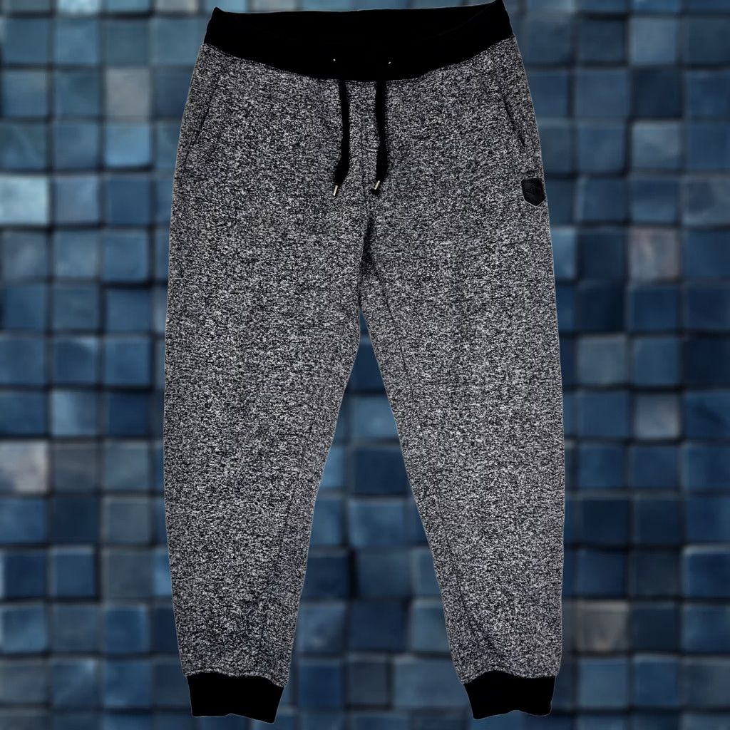 Southpole Southpole Pants Men L (35X29) Gray Jogger Sweat Marled Heathered Athletic Gym Size US 33 - 1 Thumbnail