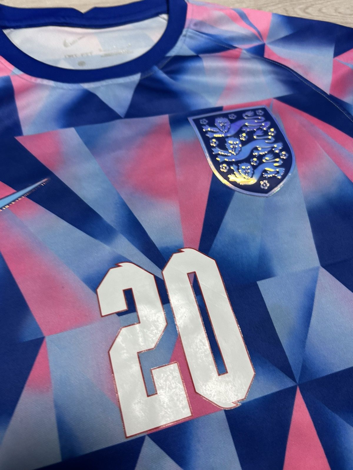 Nike England Football Shirt Away Kit 2020 2021 Phil Foden Jersey Size US M / EU 48-50 / 2 - 7 Thumbnail