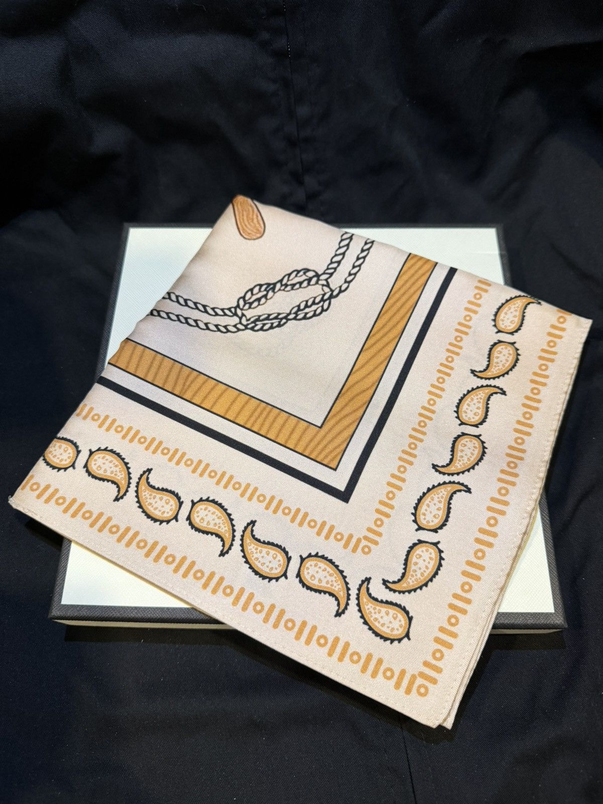 Rhude Rhude Silk Nautical Bandana Scarf Brand New In Box Size ONE SIZE - 4 Thumbnail