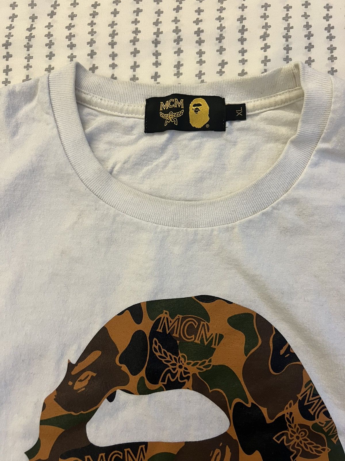 Bape × MCM Bape x MCM Ape T-Shirt Size US XL / EU 56 / 4 - 3 Thumbnail