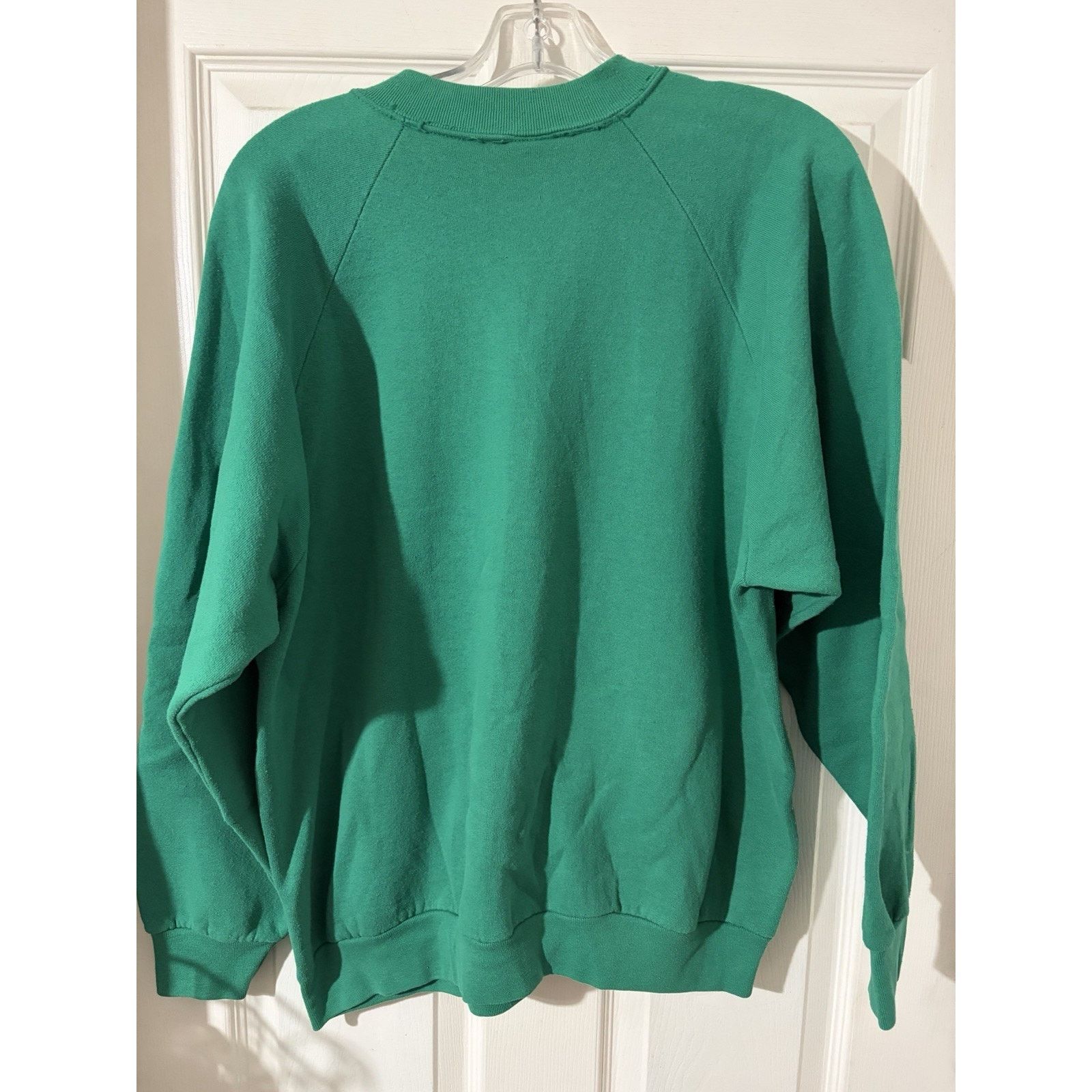 Fruit Of The Loom Vintage Fruit of the Loom Sweatshirt Womens Sz XL Green Size XL / US 12-14 / IT 48-50 - 4 Thumbnail