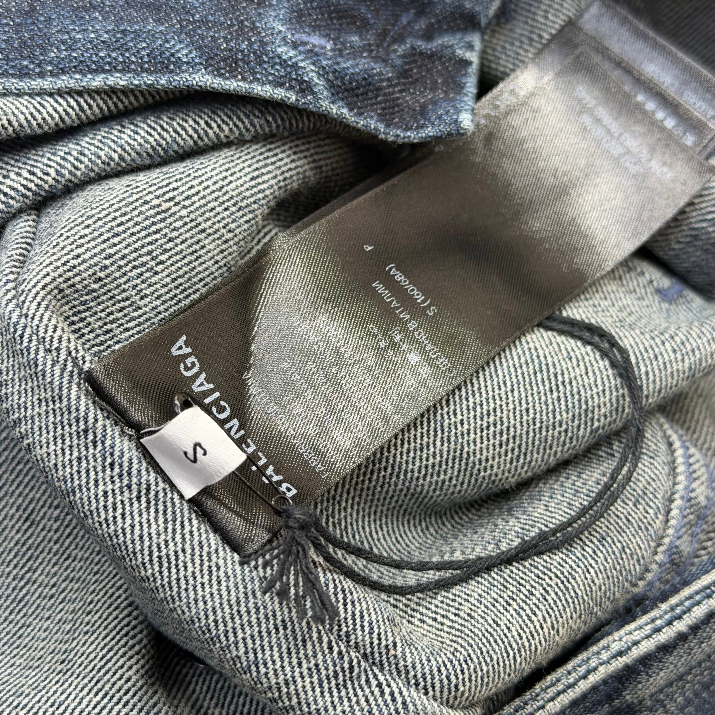 Balenciaga Balenciaga Double Side Indigo Jeans S (32) Size US 32 / EU 48 - 7 Thumbnail