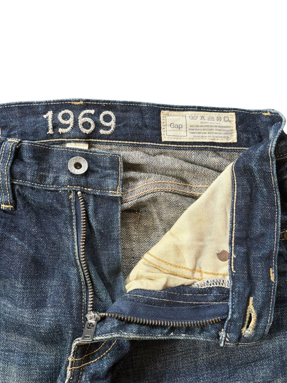 Gap Vintage Gap Mud Wash Distressed Jeans Size US 28 / EU 44 - 5 Thumbnail
