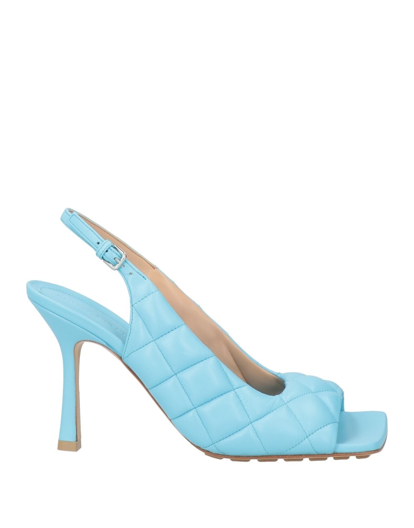 Bottega Veneta o1bcso1str0225 Padded Slingback Sandals in Blue Size US 9.5 / IT 39.5 - 1 Thumbnail