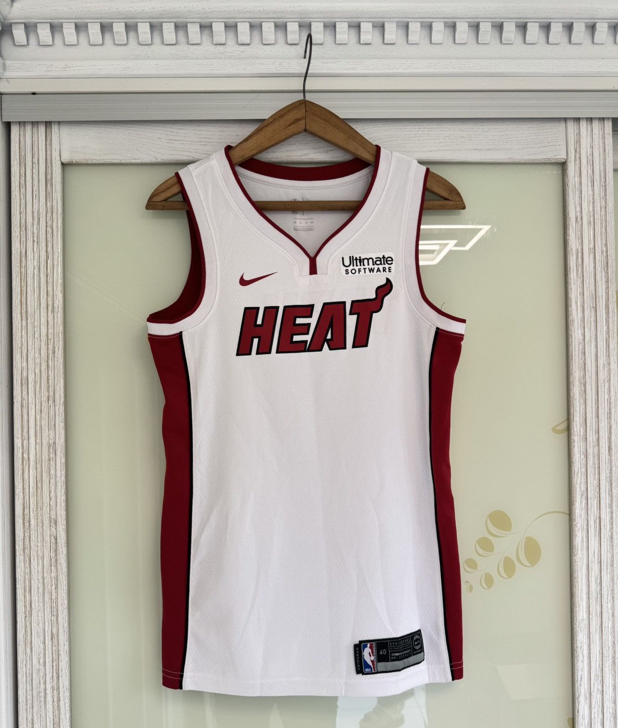 Nike Nike Miami Heat 2018 Home Basketball Jersey NBA Kit Shirt Size US S / EU 44-46 / 1 - 1 Thumbnail