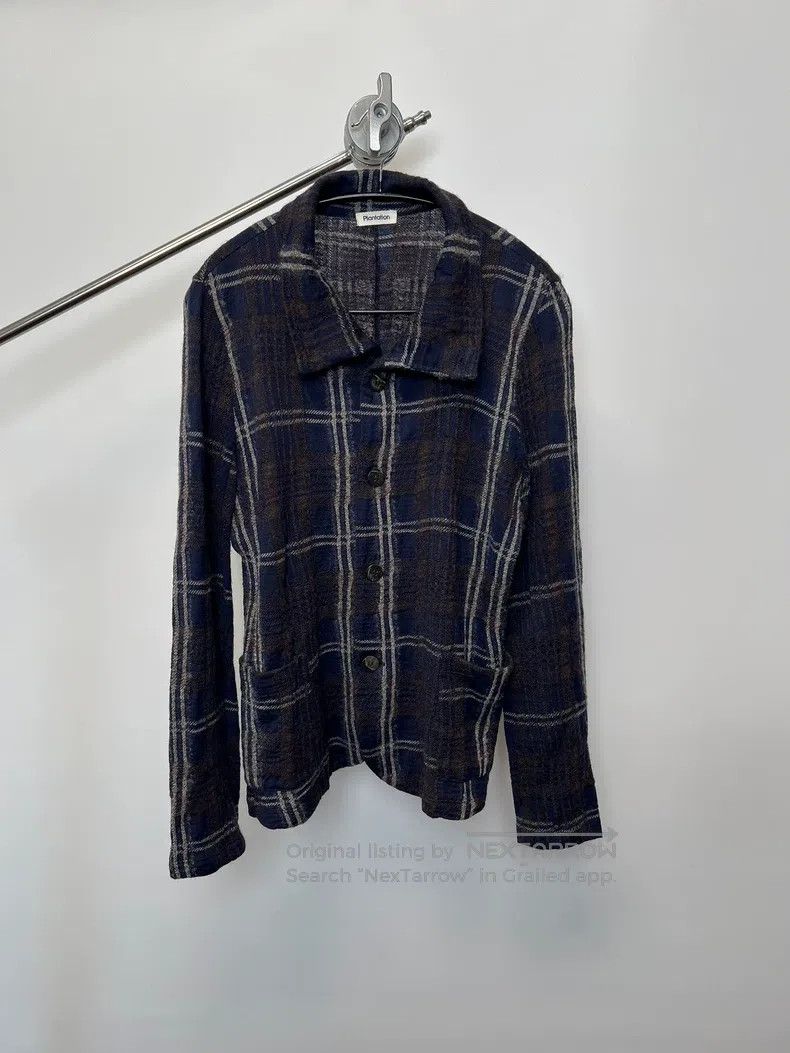 Issey Miyake Issey Miyake Wool Plaid Shirt Size US M / EU 48-50 / 2 - 1 Thumbnail