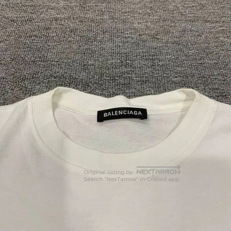Balenciaga Balenciaga White Gymnast Print T-Shirt. Size US S / EU 44-46 / 1 - 3 Thumbnail