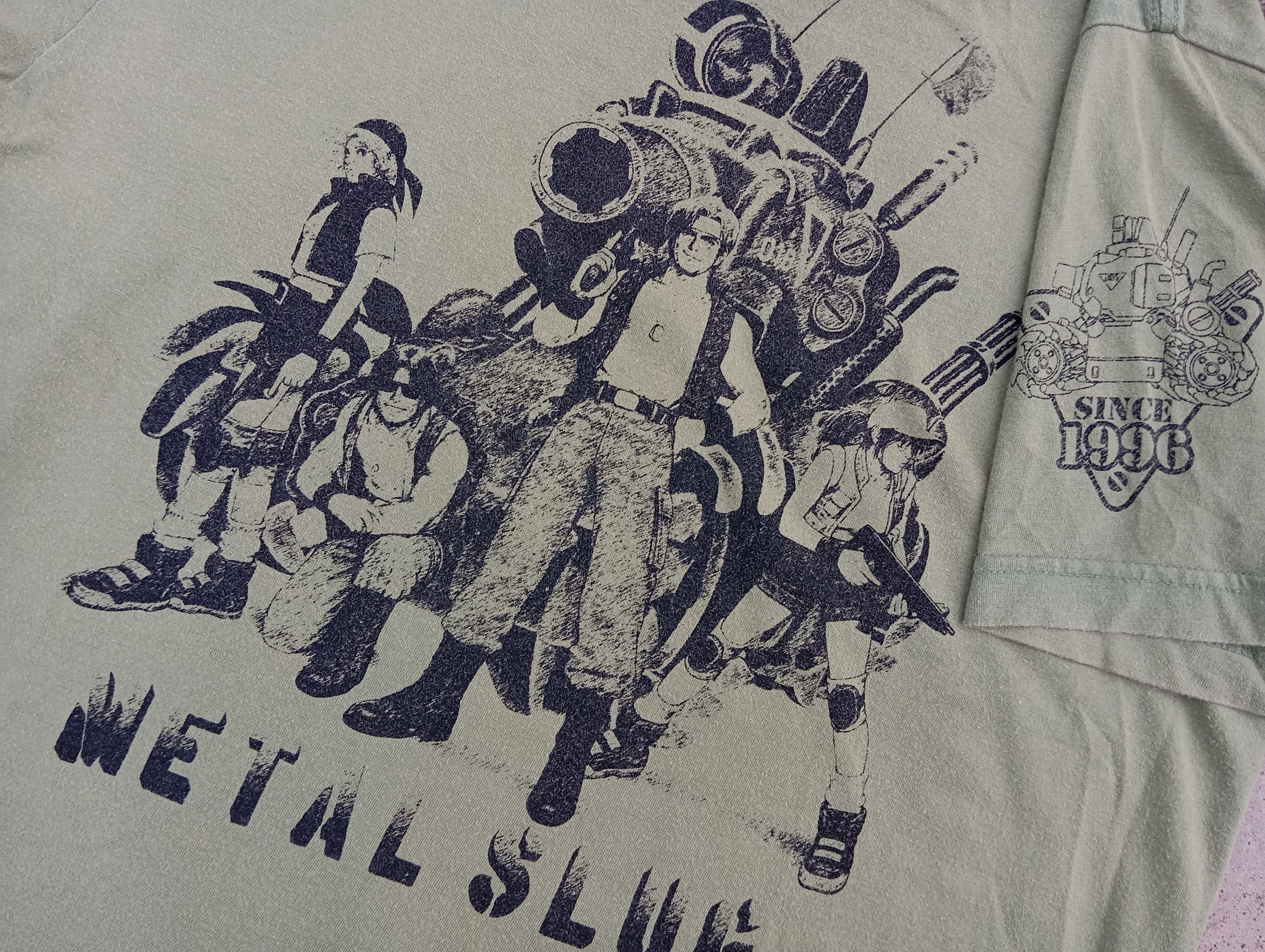 Vintage Metal Slug Since 1996 🚜💥 Tshirt Retro Gaming 90s 🎮 Size US L / EU 52-54 / 3 - 1 Thumbnail