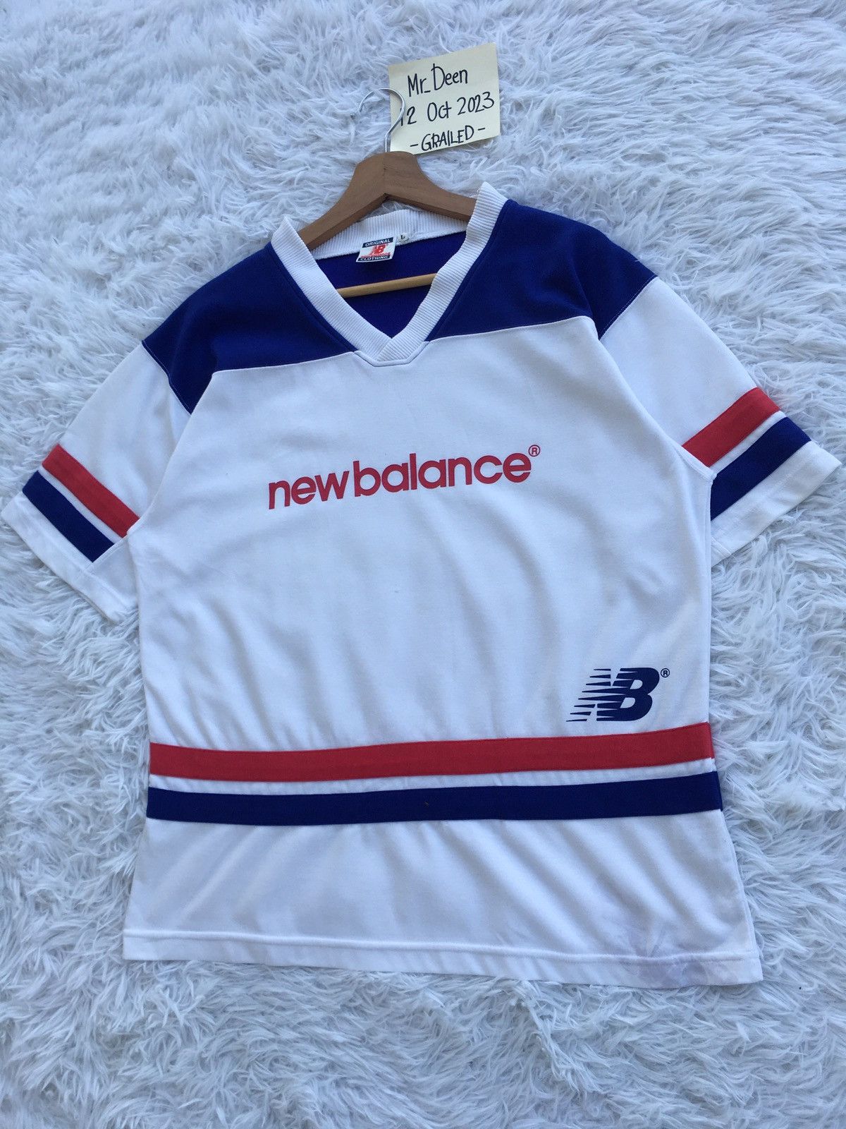 New Balance Rare New Balance Jersey Size US L / EU 52-54 / 3 - 3 Thumbnail