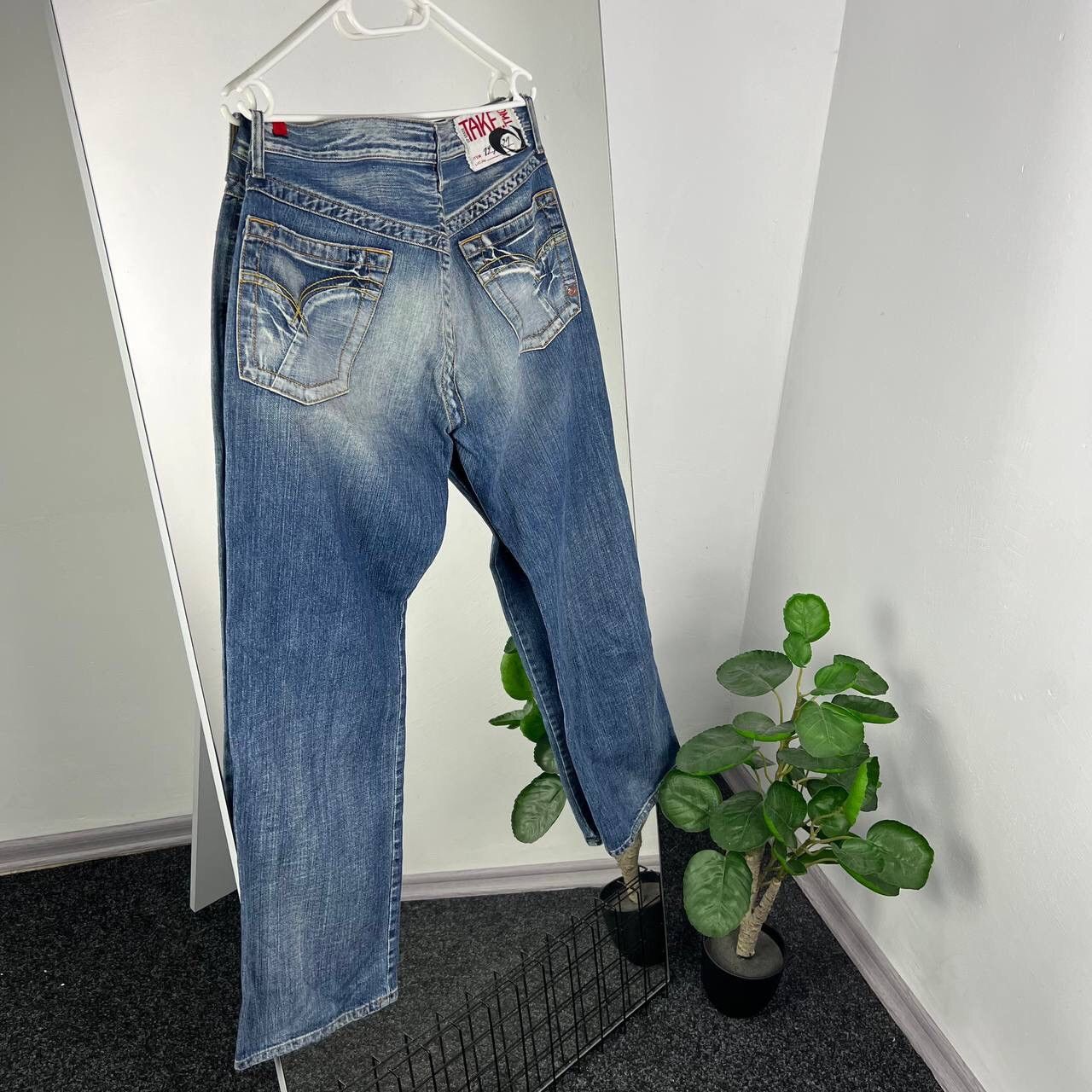 Italian Design Denim Pants Take Two Baggy Fit Y2k Style