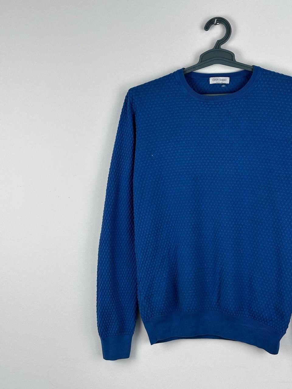Gran Sasso Gran Sasso Knit Cotton Pullover Sweater Size L Size US L / EU 52-54 / 3 - 2 Thumbnail