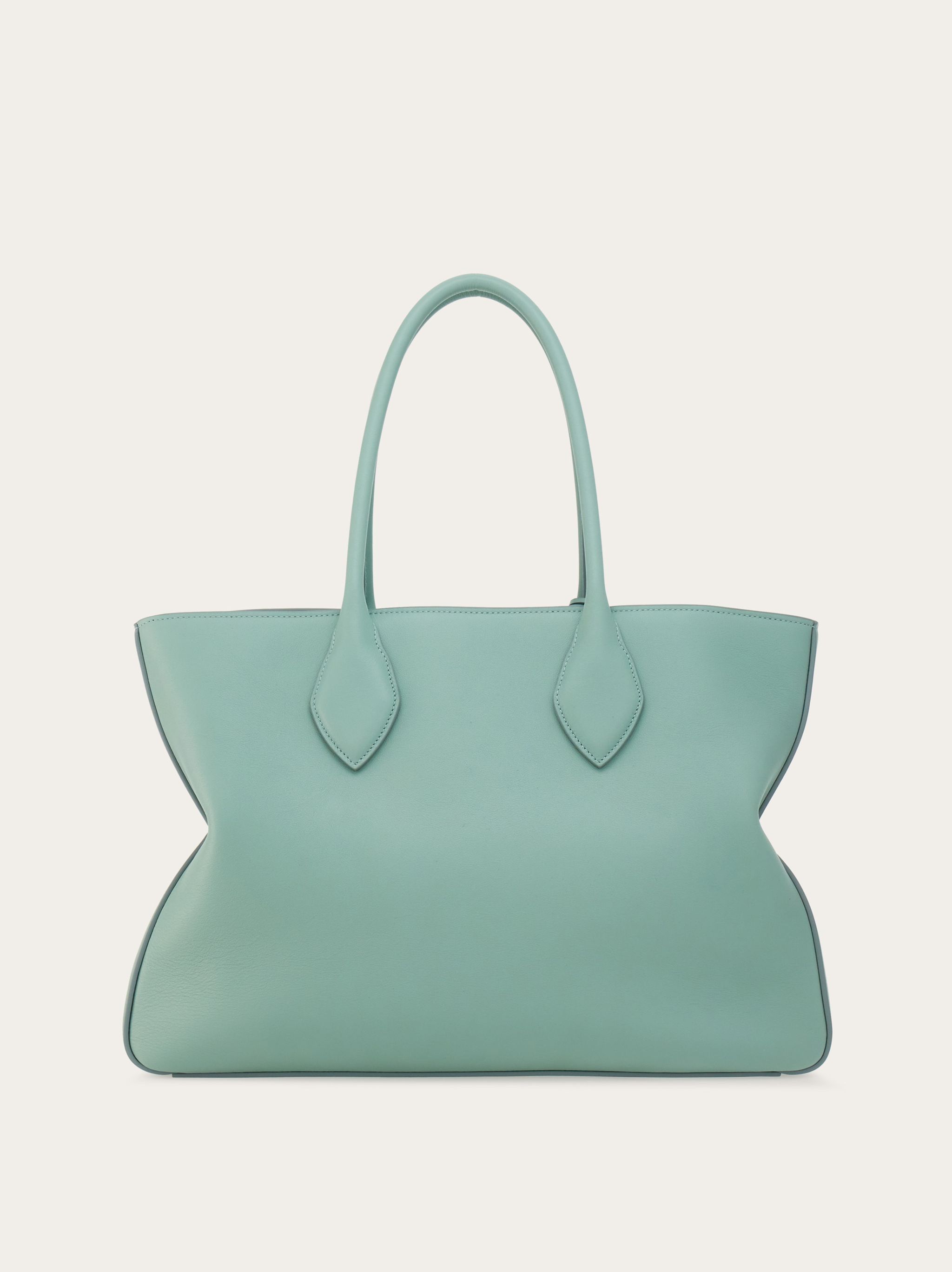 Salvatore Ferragamo o1s1rm0924 Size: OS / Tote Bag in Sage Green Size ONE SIZE - 5 Thumbnail