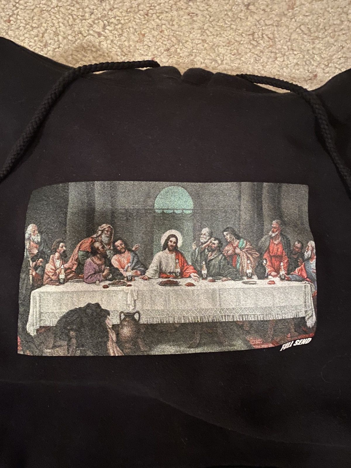 Full Send Nelk Boys Full Send Black Hoodie ( The Last Send ) Size US L / EU 52-54 / 3 - 2 Thumbnail