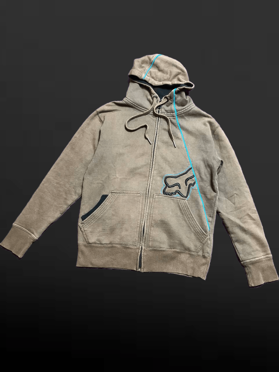 Fox Racing VINTAGE Fox RACING ZIP UP Hoodie STREETWEAR Size US S / EU 44-46 / 1 - 1 Thumbnail