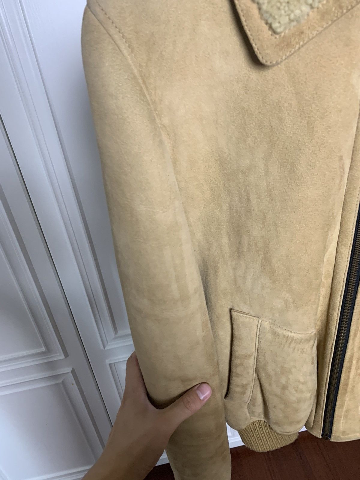 Saint Laurent Paris Saint Laurent 2015FW Tabacco shearling coat Size US M / EU 48-50 / 2 - 2 Thumbnail
