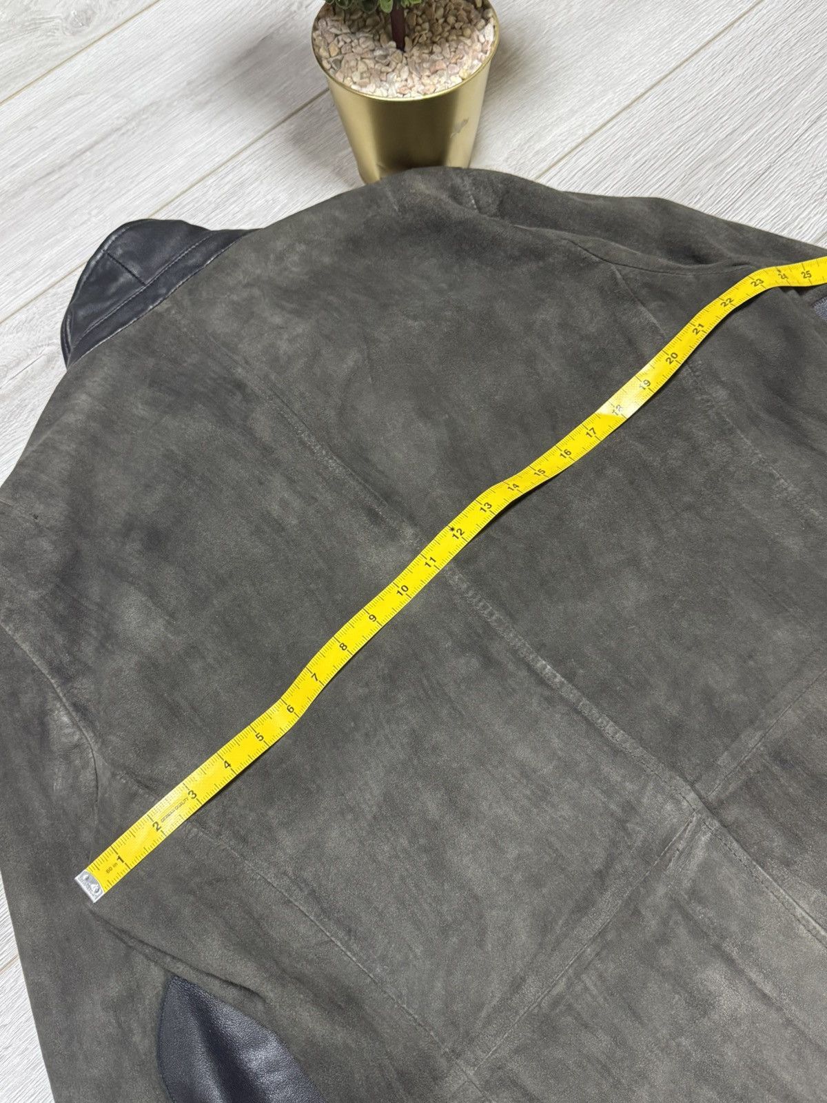 Allsaints Allsaints Keanu Reeves survey faded leather jacket blazer Size US XL / EU 56 / 4 - 6 Thumbnail