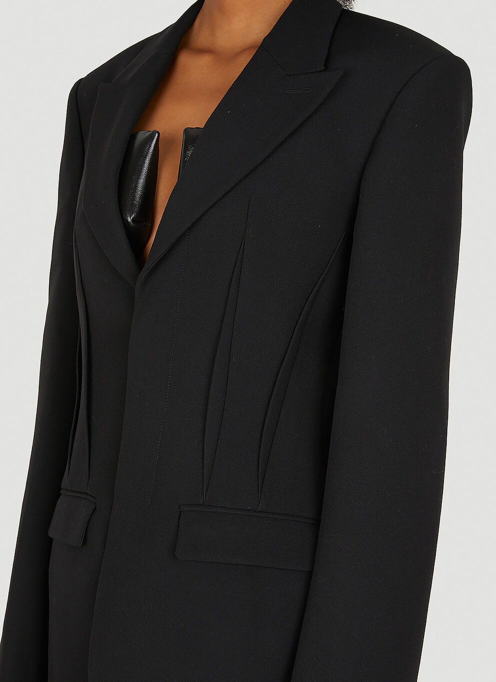 Dion Lee o1mle0824 Darted Blazer in Black Size M / US 6-8 / IT 42-44 - 5 Thumbnail