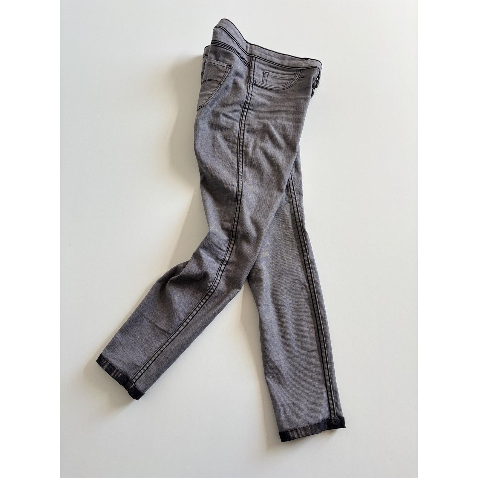 Levi's Levi's Reversible Jeans Ikat Print Solid Grey Archive Rare Size US 27 - 3 Thumbnail