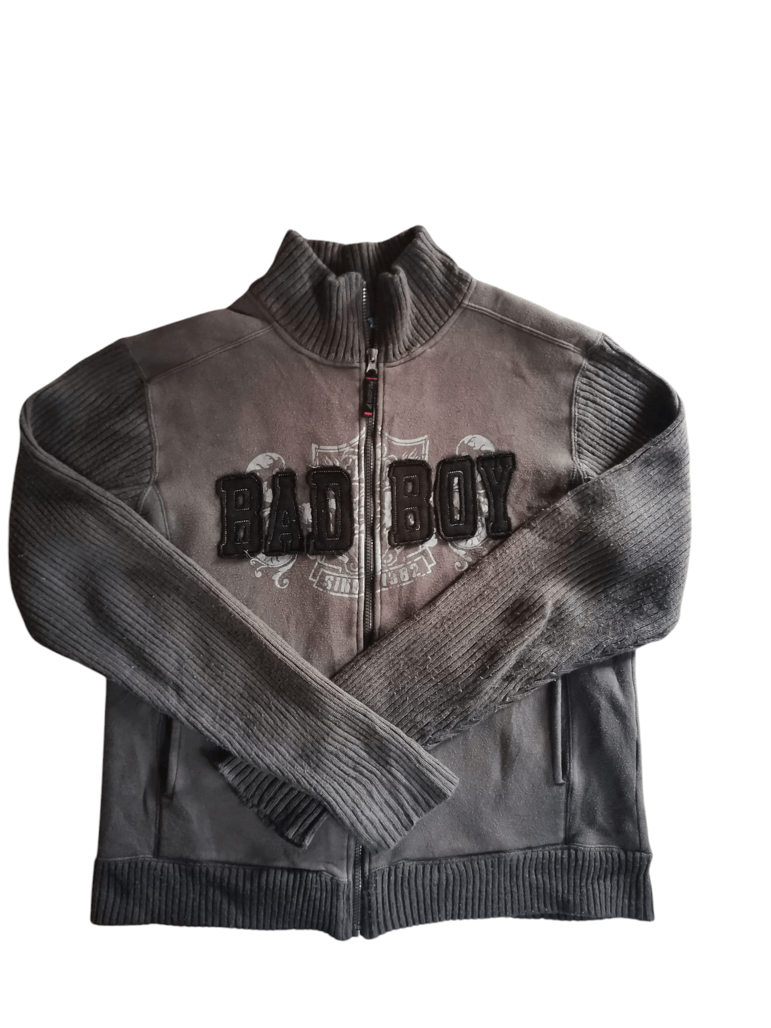 Designer × Vintage Vintage Bad Boy California USA Zipper Sweater Size US L / EU 52-54 / 3 - 2 Thumbnail