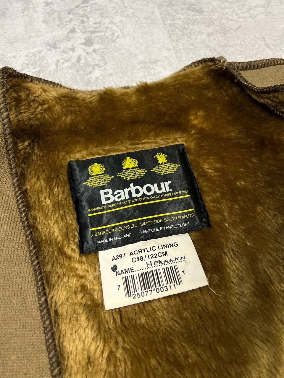 Barbour Vintage Barbour Lining Brown Vest Size US L / EU 52-54 / 3 - 10 Thumbnail