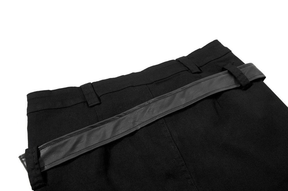 Vintage Men's PU leather patchwork hippie trendy flared pants Size US 32 / EU 48 - 5 Thumbnail