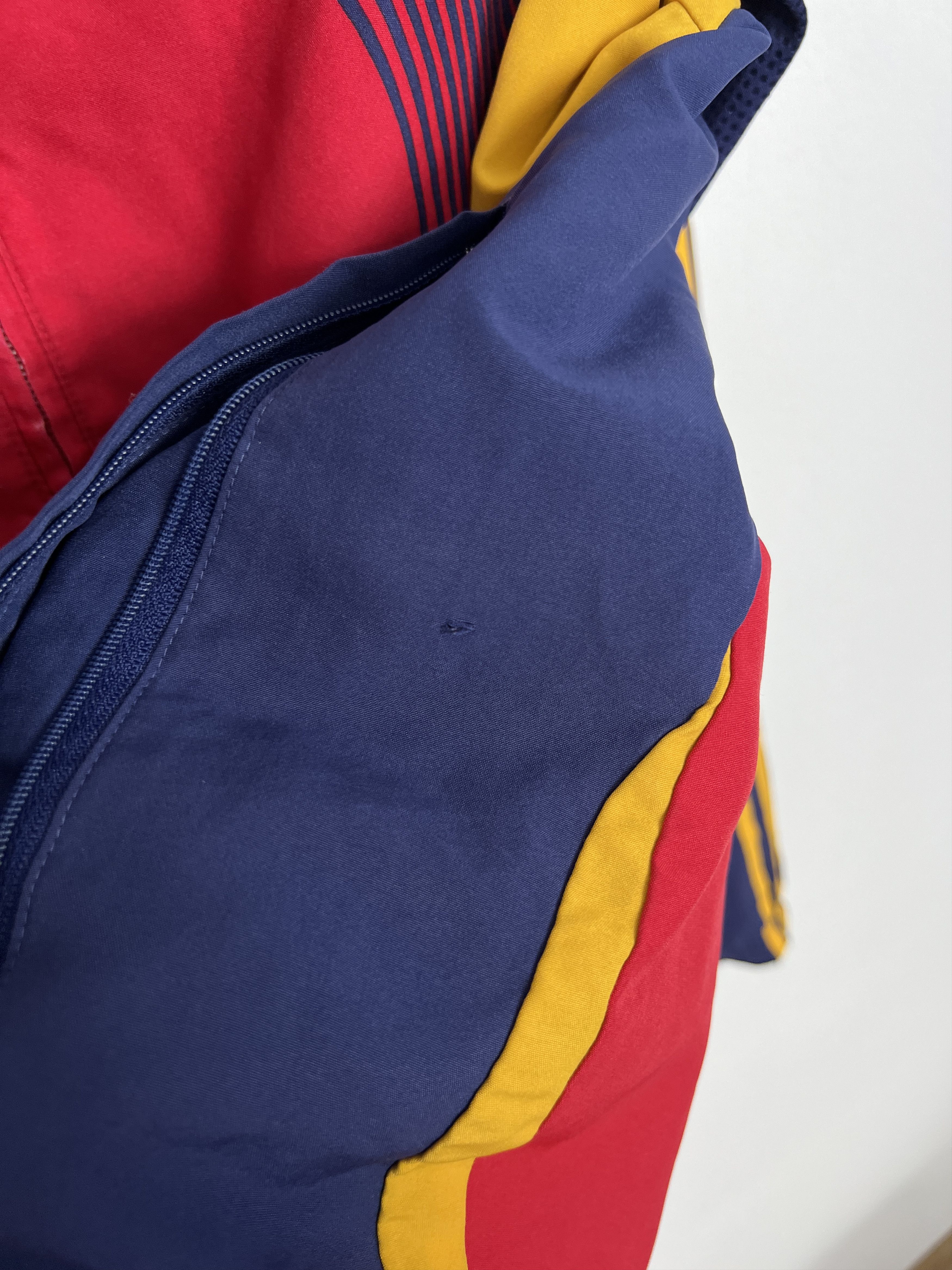 Adidas Vintage Romania Football Jacket Soccer Track Top Zip Size US M / EU 48-50 / 2 - 4 Thumbnail