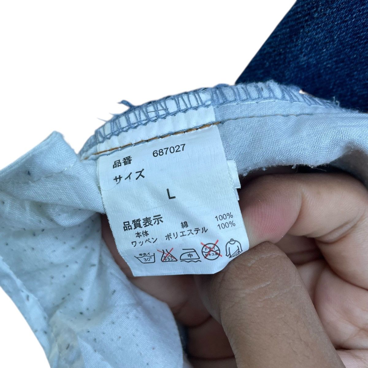 Japanese Brand × Vintage Vintage Denim Coveralls Agate Label Size Large Size US 36 / EU 52 - 7 Thumbnail
