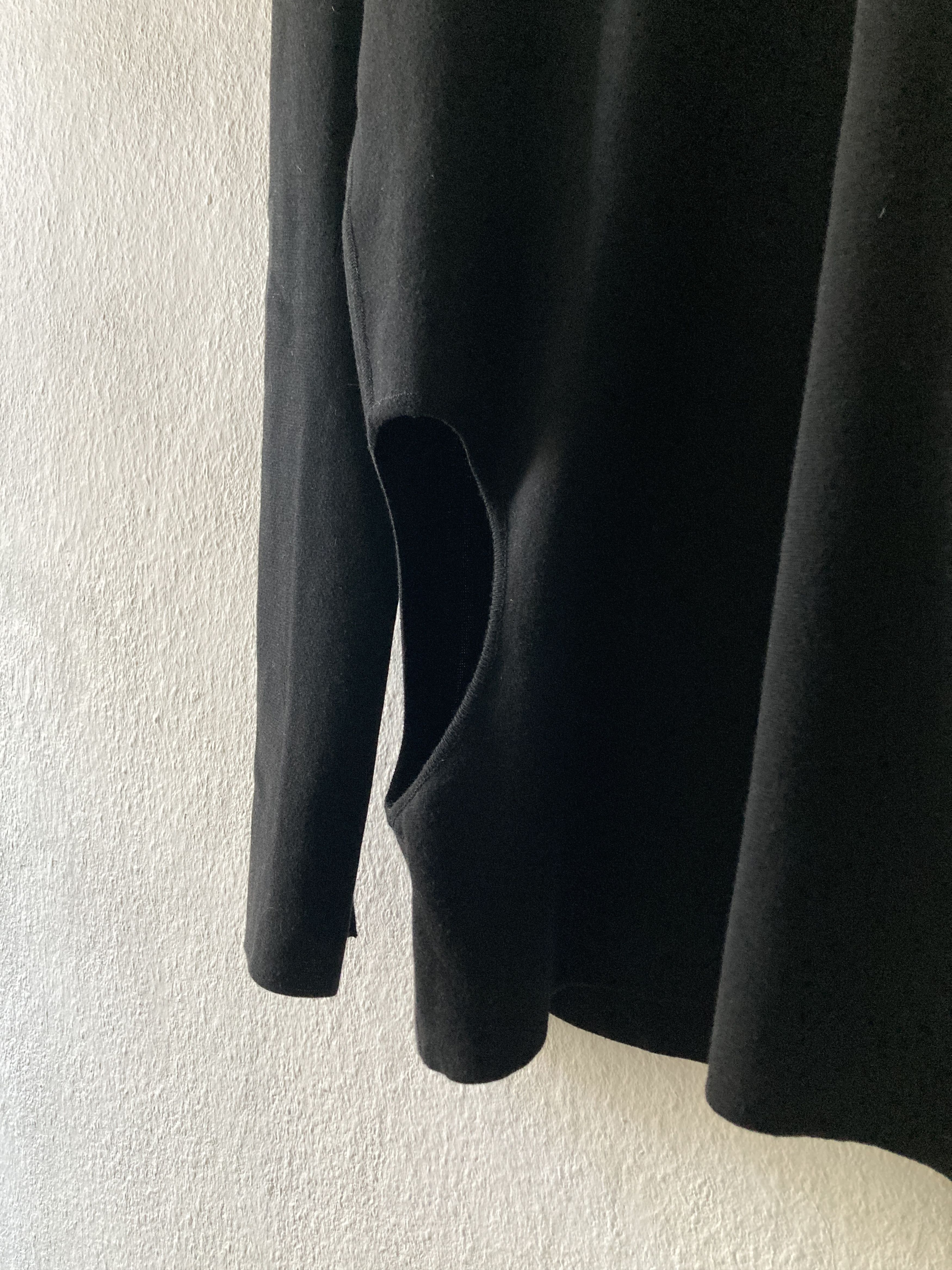 Rick Owens F/W 17 „GLITTER“ Black Subhuman Weakling Wool Knit L Size US L / EU 52-54 / 3 - 9 Thumbnail