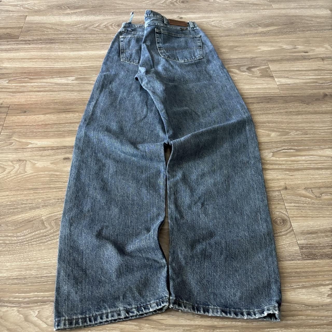 Vintage Crazy Vintage Y2K/2000s Medium Wash Essential Denim Jeans! 34x32 Size US 34 / EU 50 - 4 Thumbnail