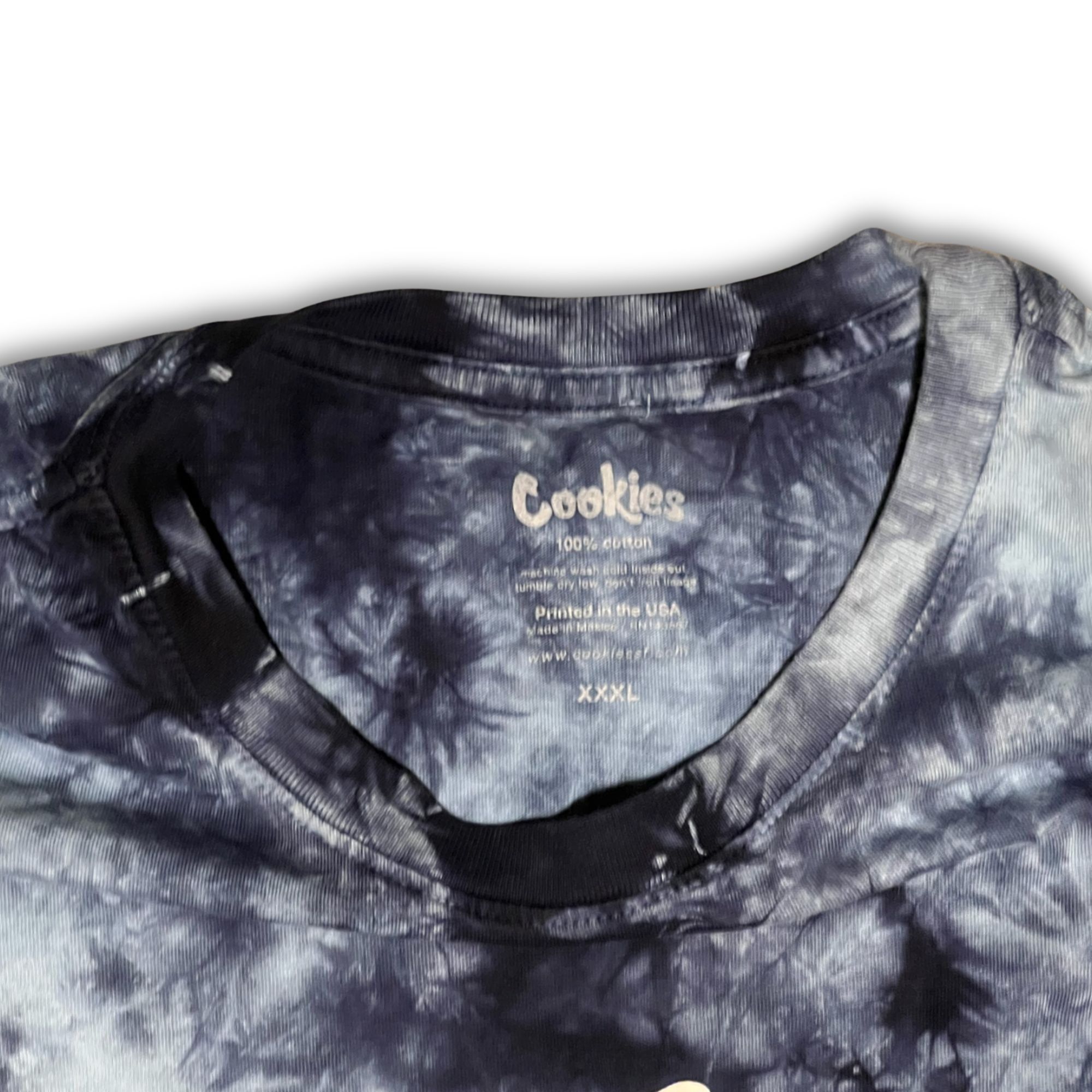 Cookies Cookies SF Original Logo Tie-Dye T-Shirt XXXL Navy/White 100 Size US XXL / EU 58 / 5 - 6 Thumbnail