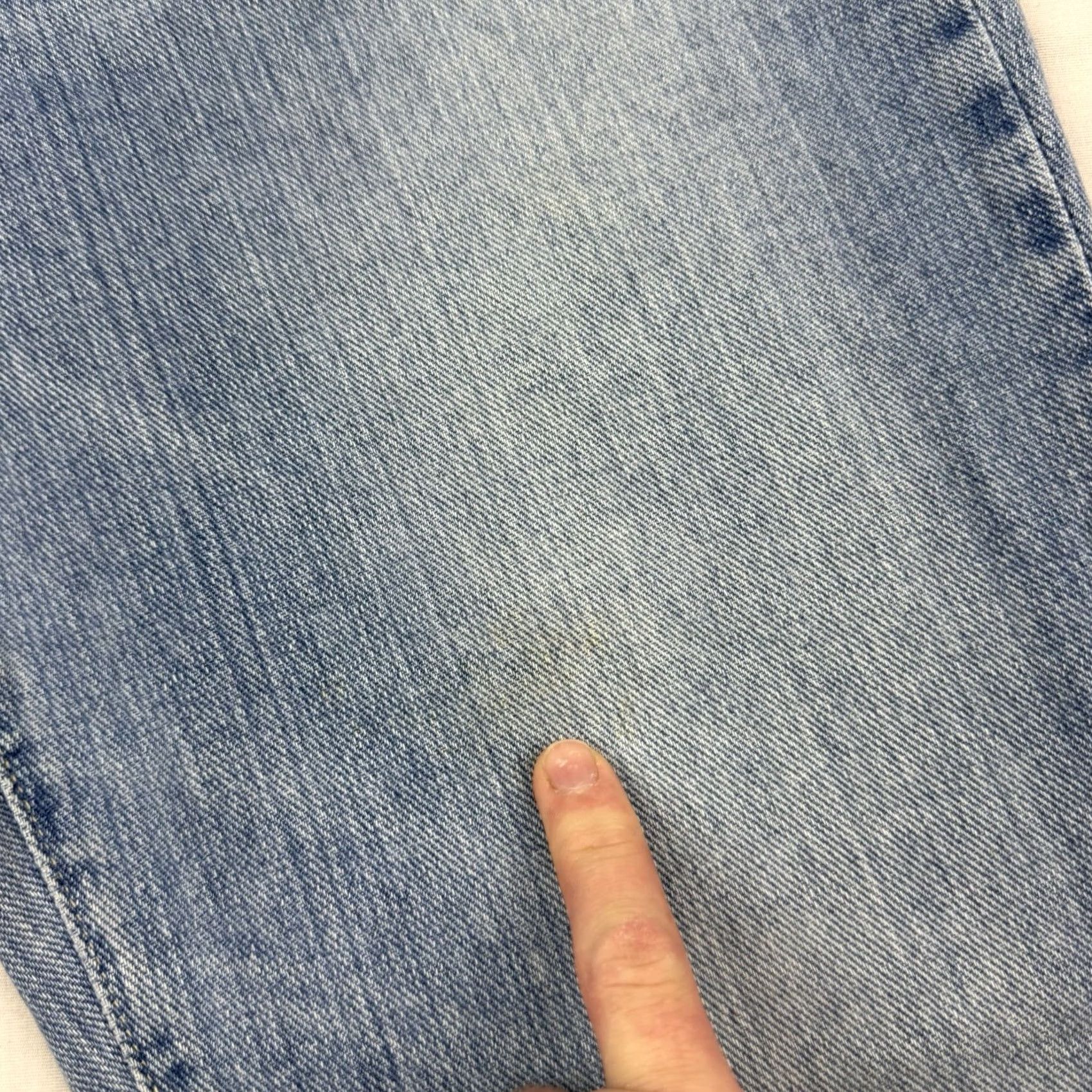 American Eagle Outfitters VINTAGE American Eagle Jeans Womens 12 Reg Hipster Fit Low Waist Flare Y2K 90s Blue Size 34" / US 12 / IT 48 - 6 Thumbnail