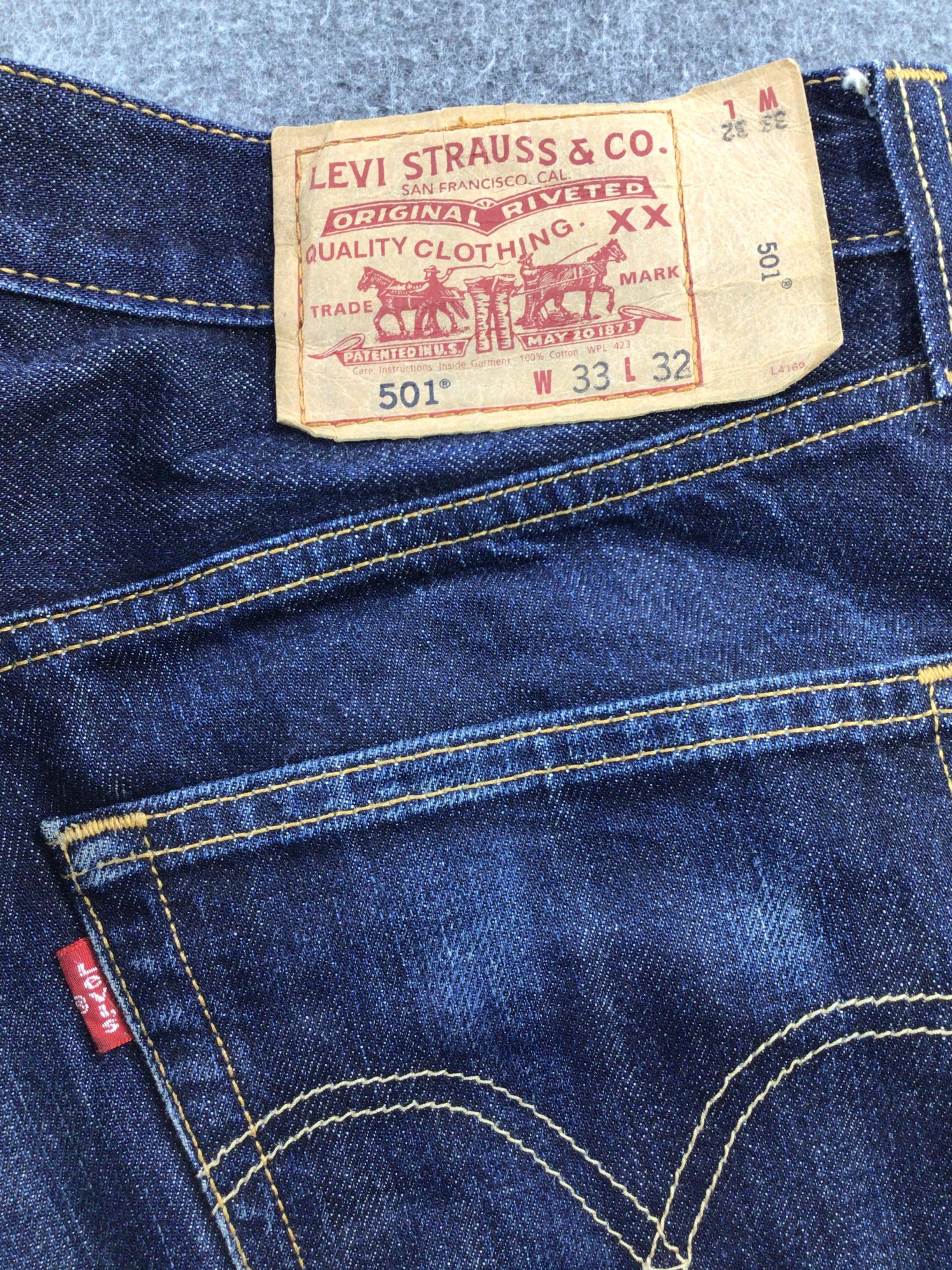Levi's × Vintage Vintage Levis 501 Jeans-JM411 Size US 33 - 6 Thumbnail