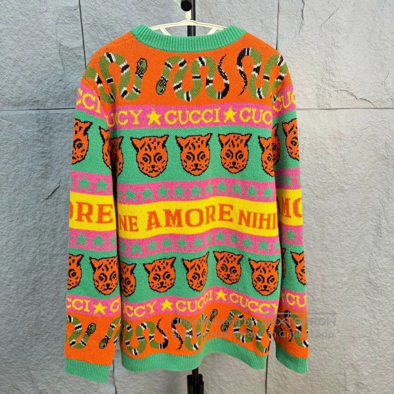 Gucci gucci tiger head knit sweater size small. Size US S / EU 44-46 / 1 - 3 Thumbnail