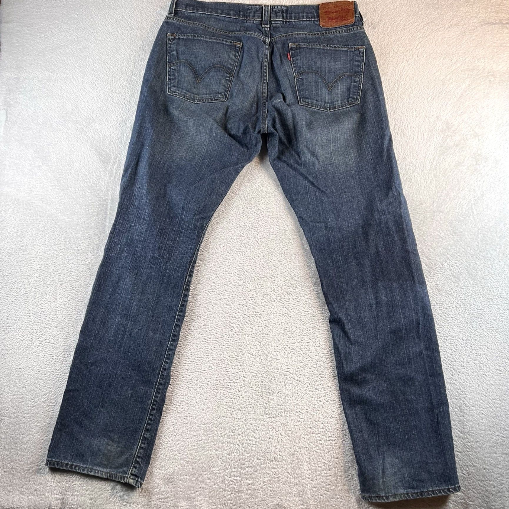 Levi's Levi's 511 Jeans Slim Skinny Fit Denim Blue 36x32 Regular Men Size US 36 / EU 52 - 2 Thumbnail