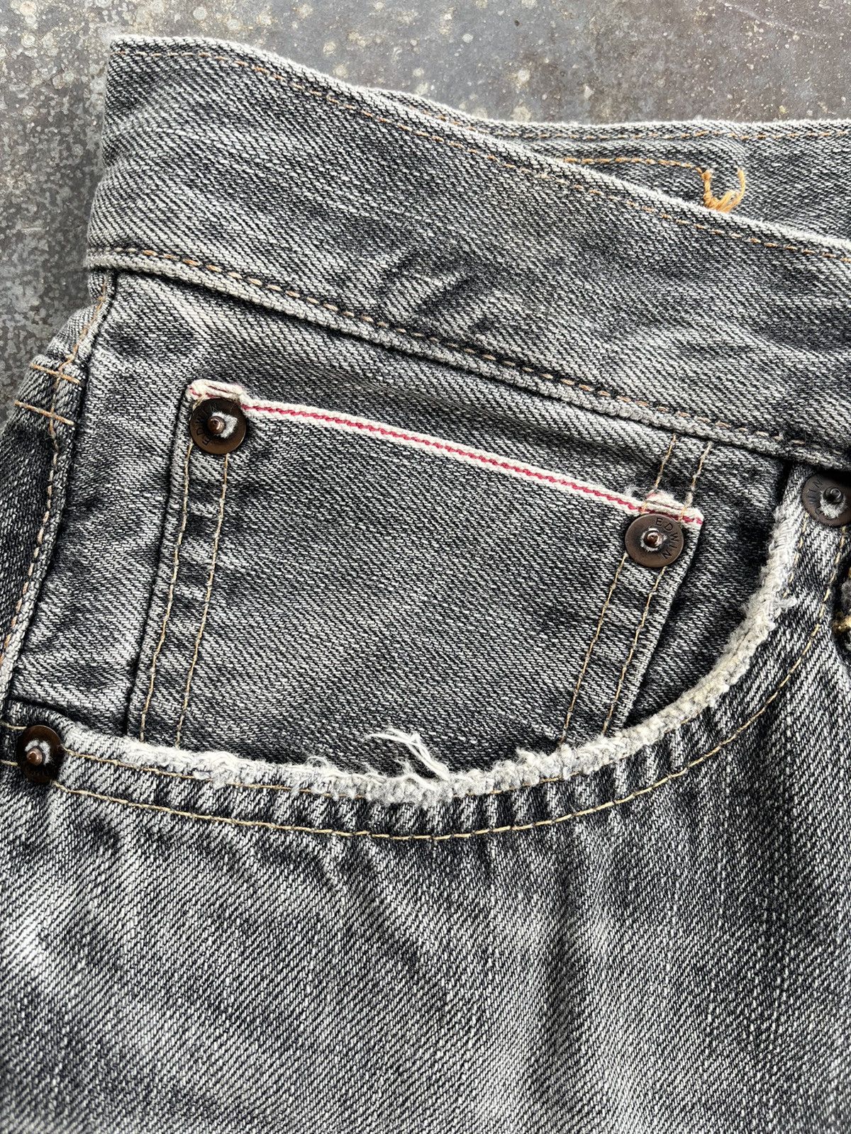 Edwin × If Six Was Nine × Japanese Brand Vintage Edwin 505 Mudwash Selvadge Denim Size US 34 / EU 50 - 17 Thumbnail