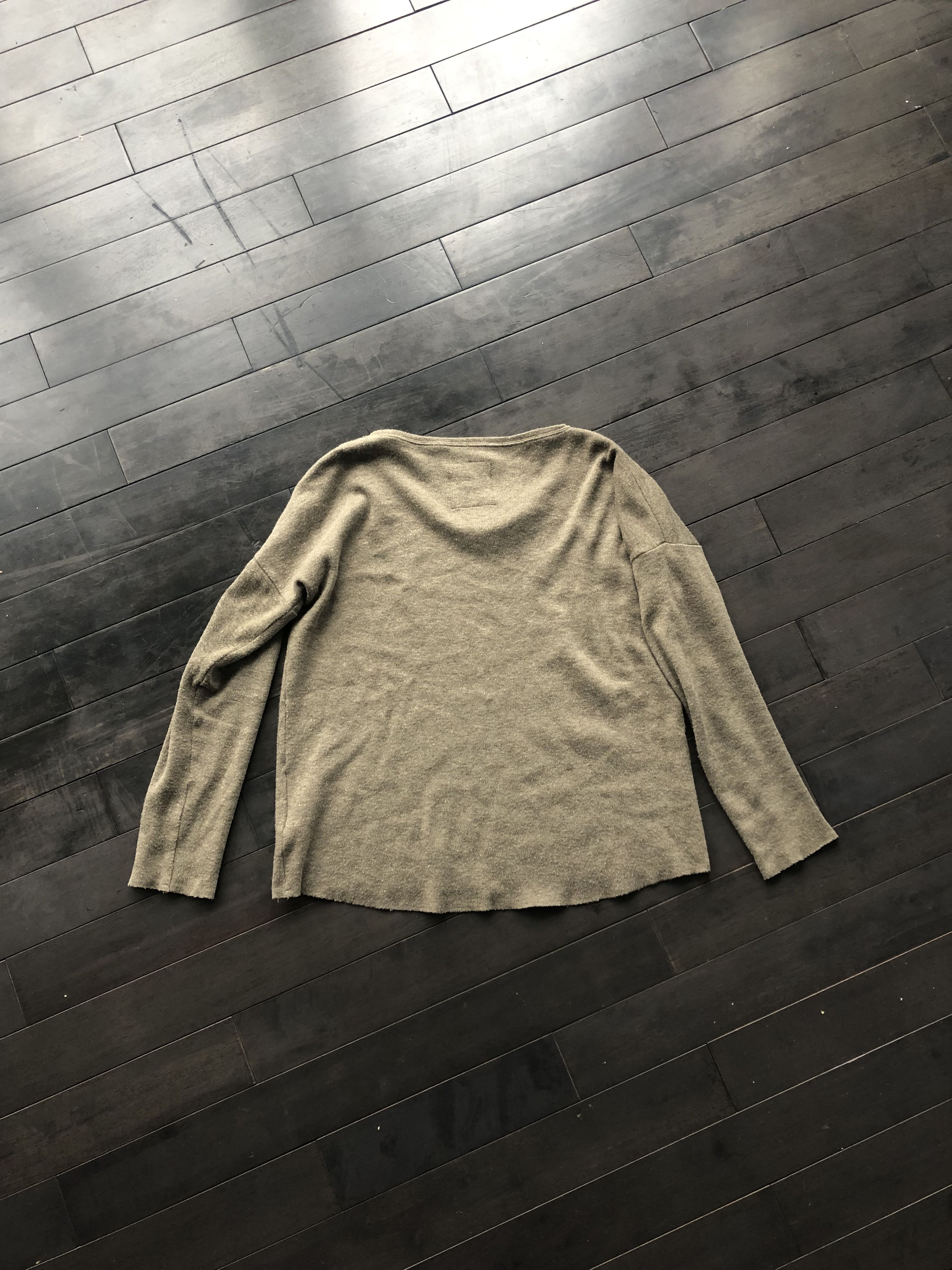 GOA Goa Grey Acrylic Wool Angora Sweatshirt Size S / US 4 / IT 40 - 4 Thumbnail