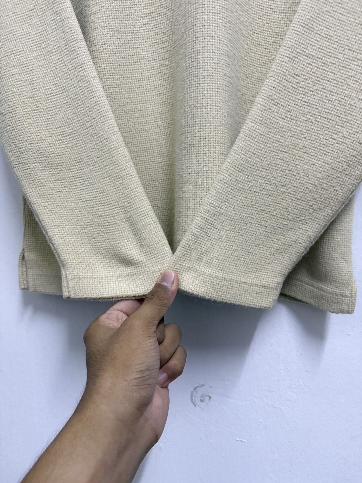 Courreges Vintage 90's Courreges Sport Futur Logo L/S Mock Turtleneck Size M / US 6-8 / IT 42-44 - 5 Thumbnail