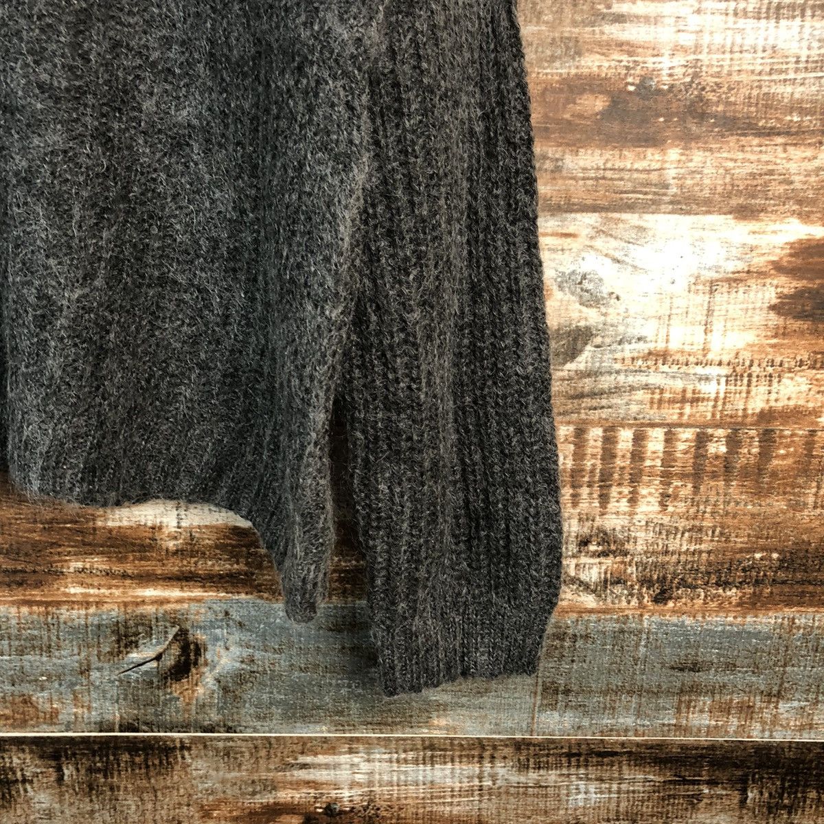 Homespun Knitwear × Uniqlo Uniqlo mohair vintage winter Grey Knitwear #A2367 Size US S / EU 44-46 / 1 - 8 Thumbnail