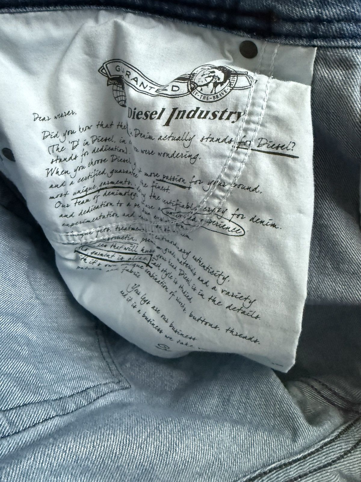 Diesel Vintage diesel jeans Size US 36 / EU 52 - 5 Thumbnail