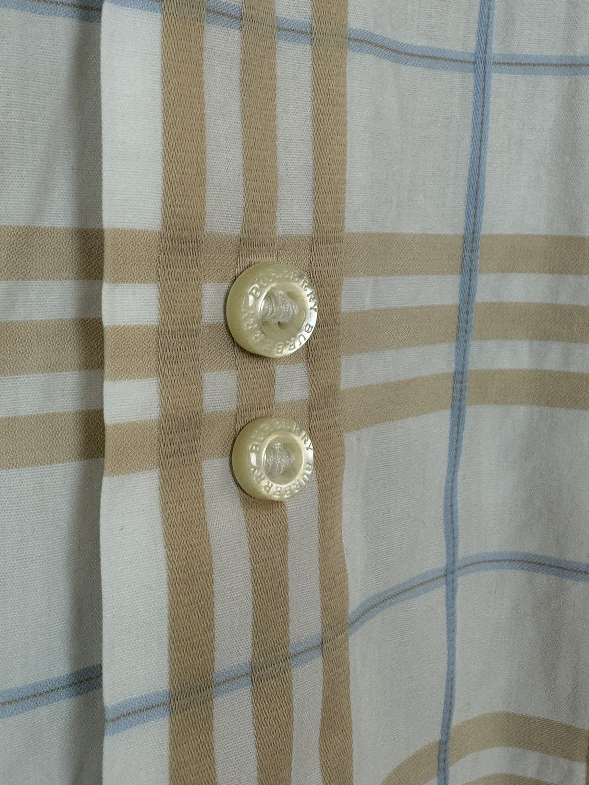 Burberry × Vintage Y2K Vintage Burberry London Nova Check Shirt Size US M / EU 48-50 / 2 - 10 Thumbnail
