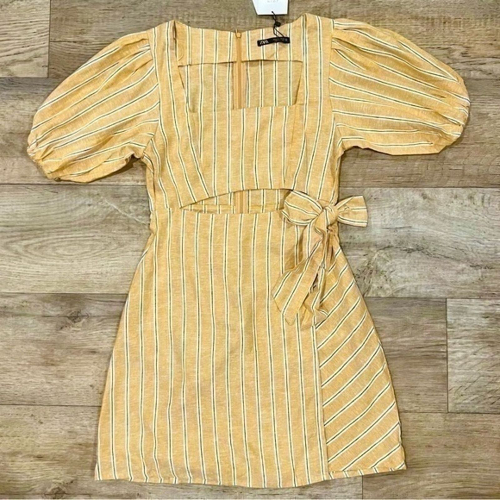 Zara ZARA Mini Dress with Opening Detail Size M / US 6-8 / IT 42-44 - 19 Thumbnail