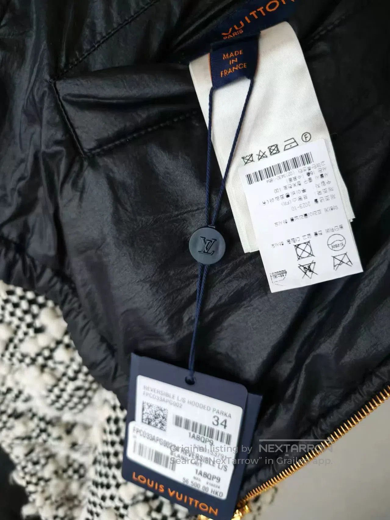 Louis Vuitton LV Reversible Coat. Size US M / EU 48-50 / 2 - 4 Thumbnail